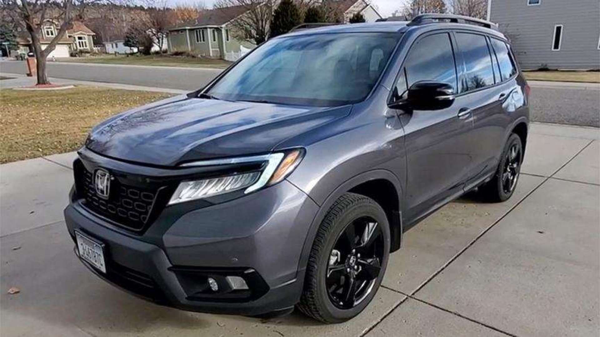 2020款本田passport五座版实拍展示,打开后备箱,不要太喜欢了