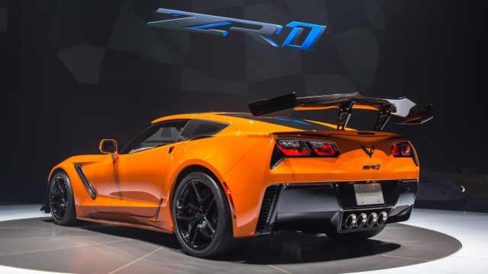 通用最快的跑车刷新,科尔维特zr1