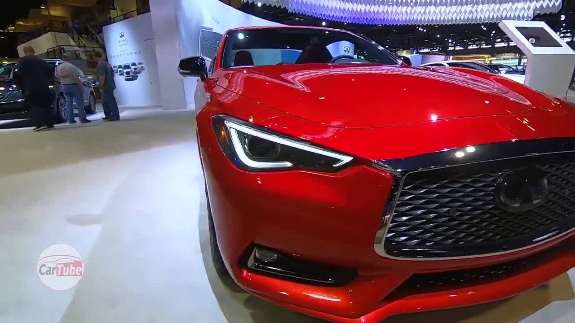 2020款英菲尼迪q60s紅色版本車型鑑賞