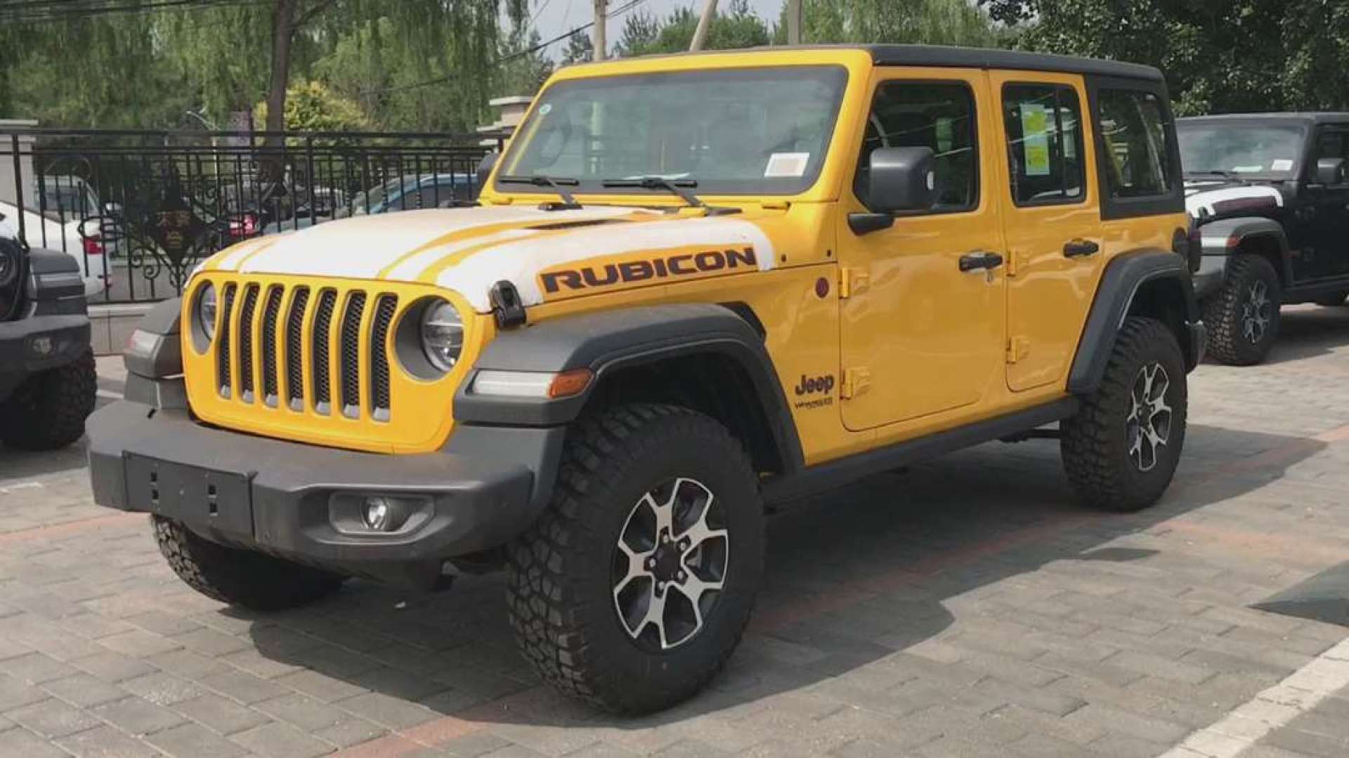 2020款牧马人罗宾汉夏威夷晚霞黄到店 北京jeep4s店实拍!