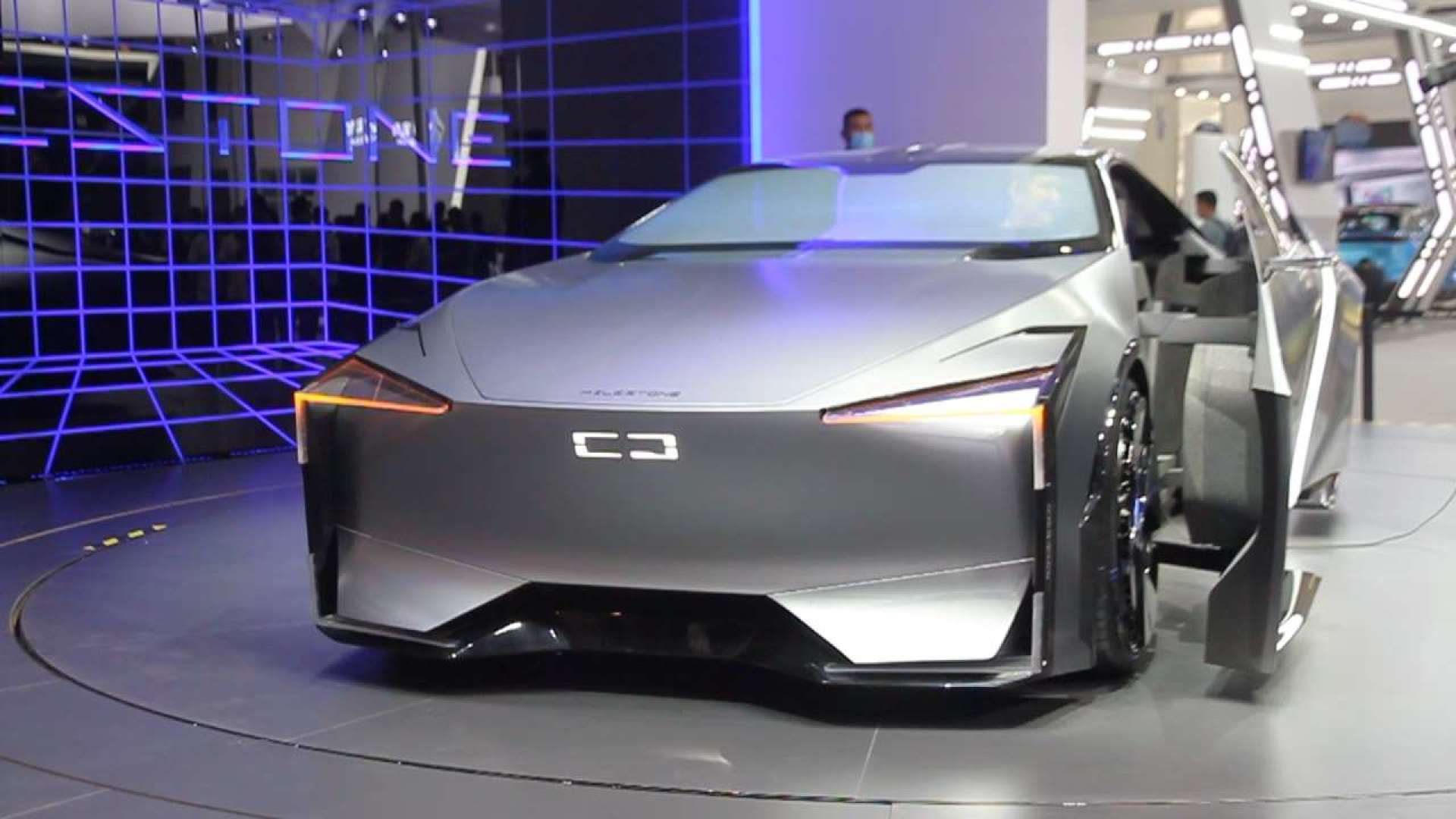 milestone概念车全球首发 观致汽车携全新技术与产品亮相北京车展